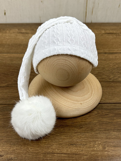 Avezano Newborn Photography Costume Props Pompom Hat