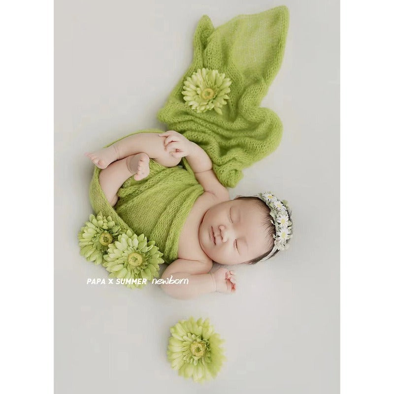 Avezano Boho Forest Theme Newborn Photography Wrap Prop