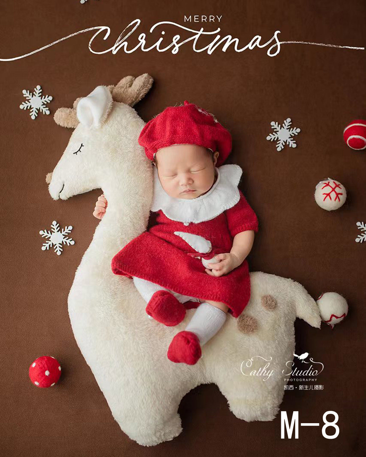 Avezano Newborn Deer Photography Costume Auxiliary Props