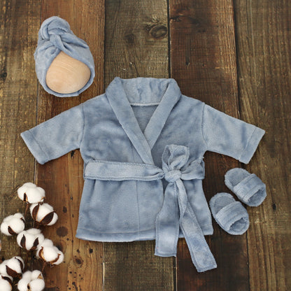 Avezano Newborn Photography Bathrobe Set & Loungewear