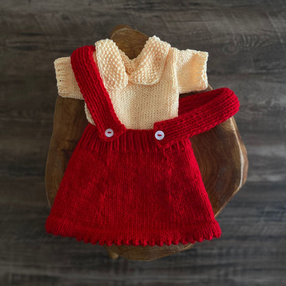 Avezano Baby Knit Sweater Dress Newborn Photography Overall Dress Prop