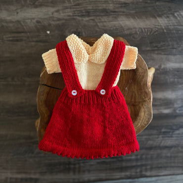 Avezano Baby Knit Sweater Dress Newborn Photography Overall Dress Prop