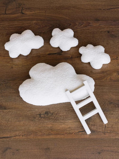 Avezano Newborn Baby Cloud Ladder Prop and a Shaping Pillow for Taking Photos