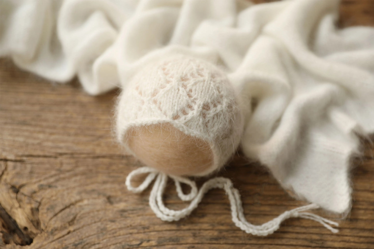 Avezano Newborn Hollow Knit Hat Photography Prop