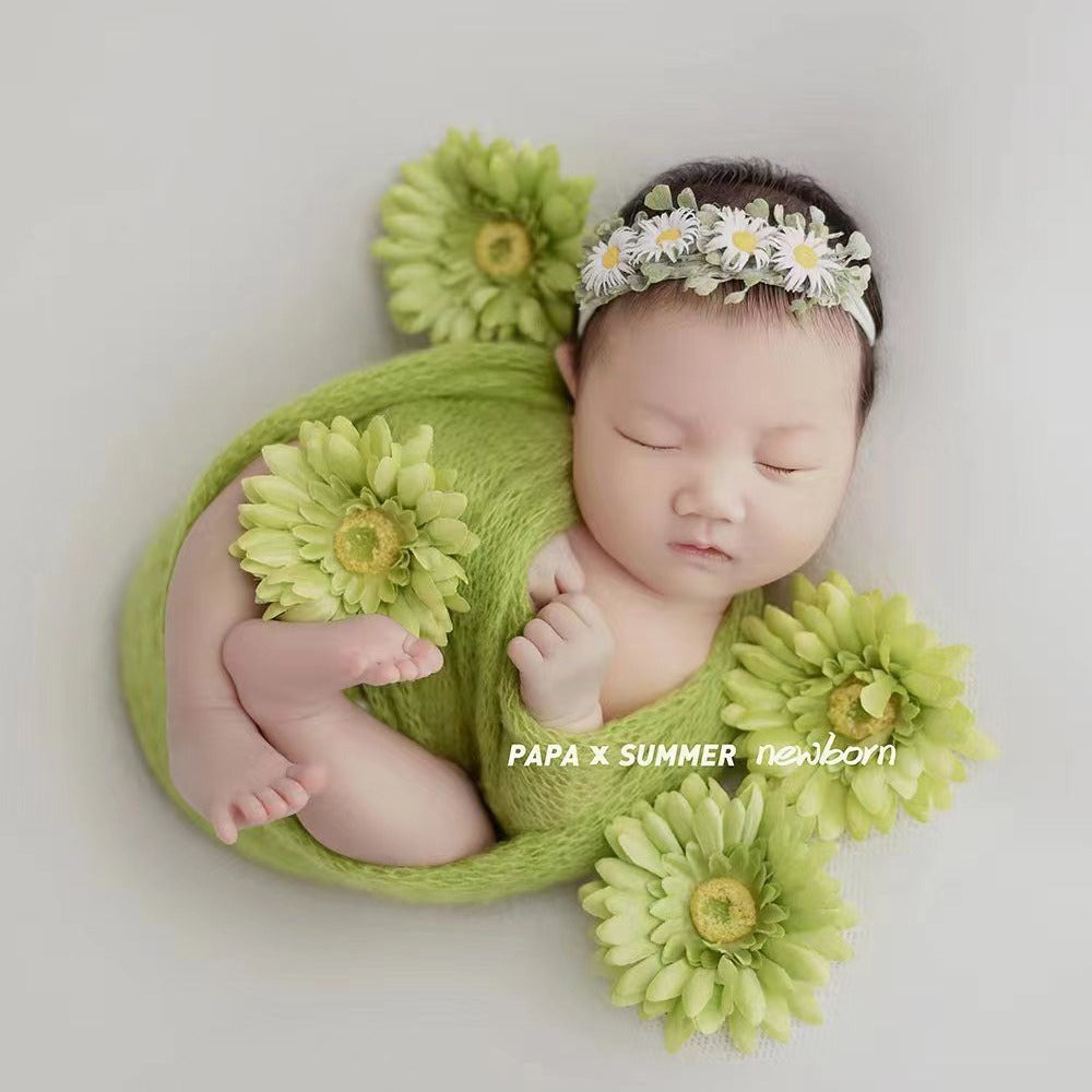 Avezano Boho Forest Theme Newborn Photography Wrap Prop