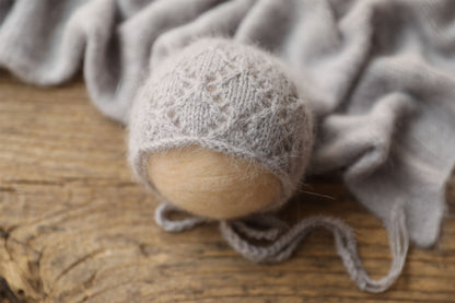 Avezano Newborn Hollow Knit Hat Photography Prop