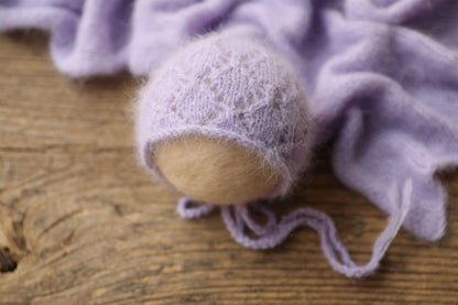 Avezano Newborn Hollow Knit Hat Photography Prop