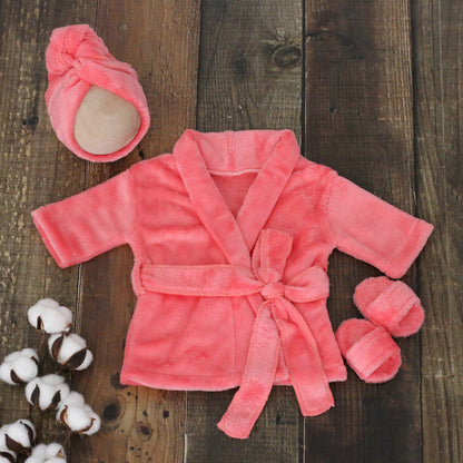 Avezano Newborn Photography Bathrobe Set & Loungewear