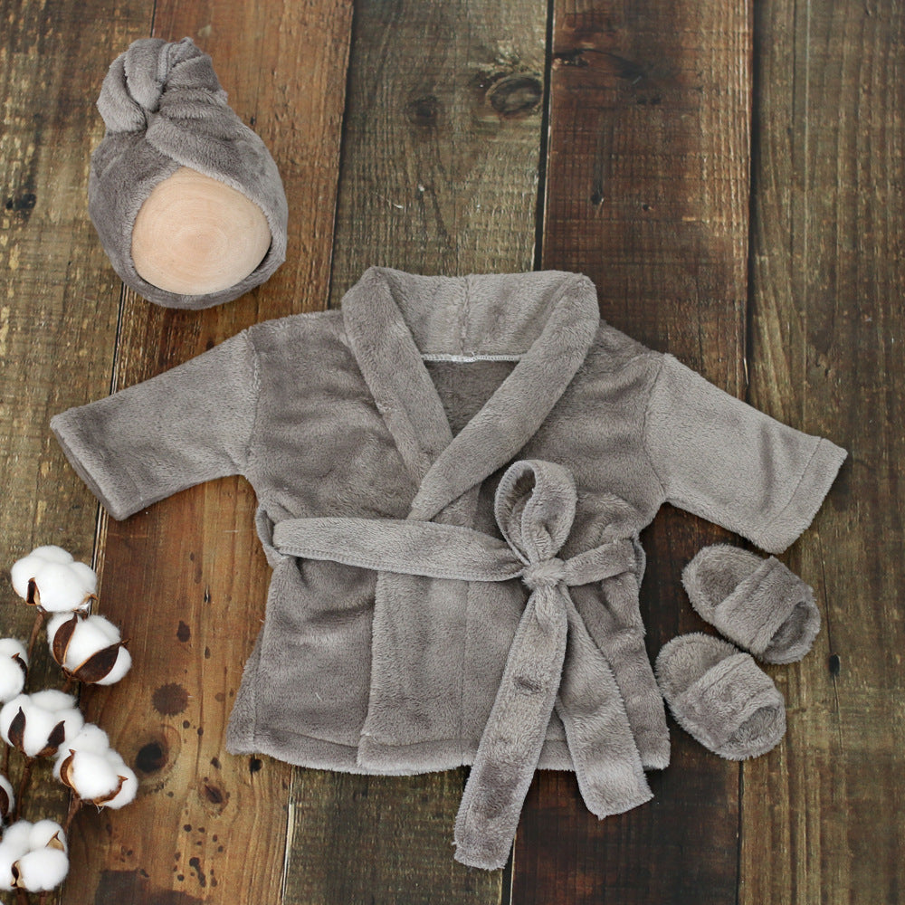 Avezano Newborn Photography Bathrobe Set & Loungewear
