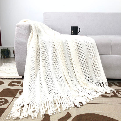 Avezano Luxury European Solid Color Photography Blanket Prop