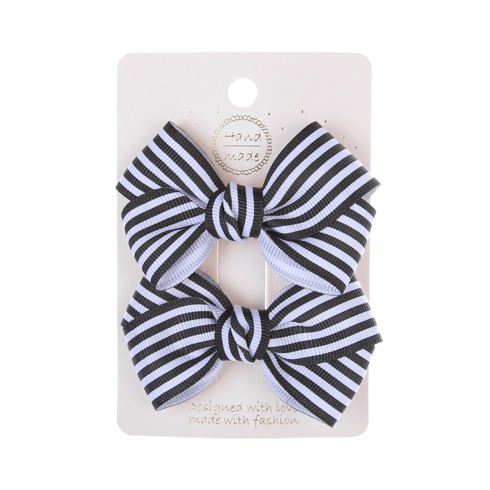 Avezano Halloween Baby Bow Hair Clips 2Pcs Photo Props