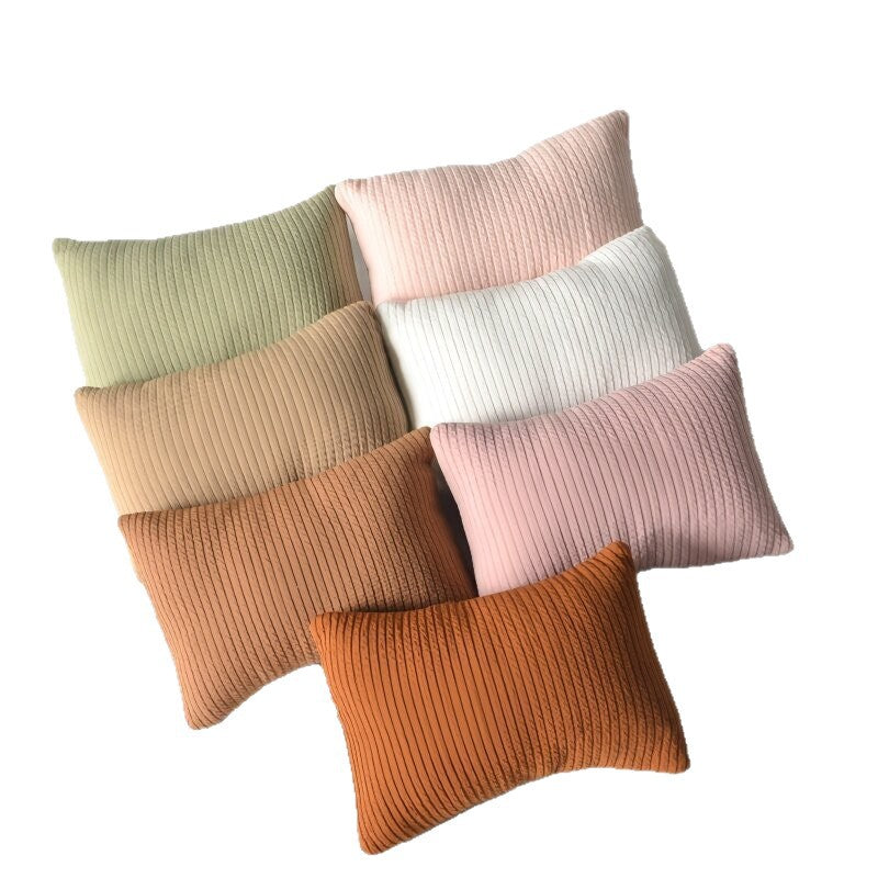 Avezano Stretchy Wrap Blanket and Pillow Newborn Photography Prop Set