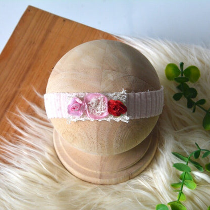 Avezano Floral Newborn Headband Photography Prop
