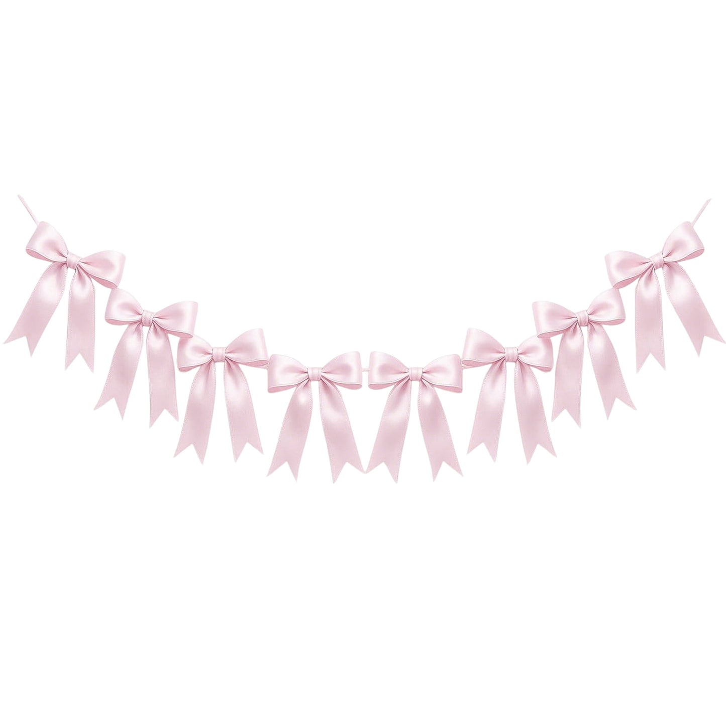 Avezano Solid Color Satin Bows Baby Shoot Decor Props