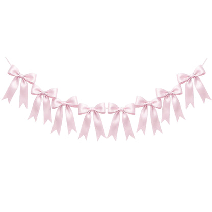 Avezano Solid Color Satin Bows Baby Shoot Decor Props