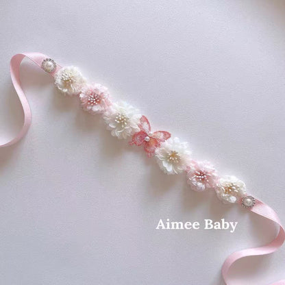 Avezano Ballet Floral Newborn Headband Photography Prop