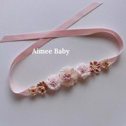 Avezano Ballet Floral Newborn Headband Photography Prop