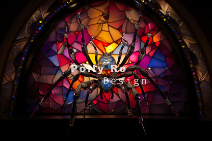 Toile de fond pour photographie d'araignée Avezano Art conçue par Polly Ro Design