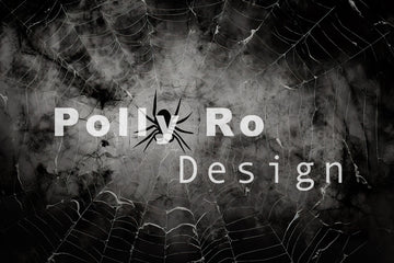 Avezano Halloween Spiders and Cobwebs Photography Backdrop Designed By Polly Ro Design