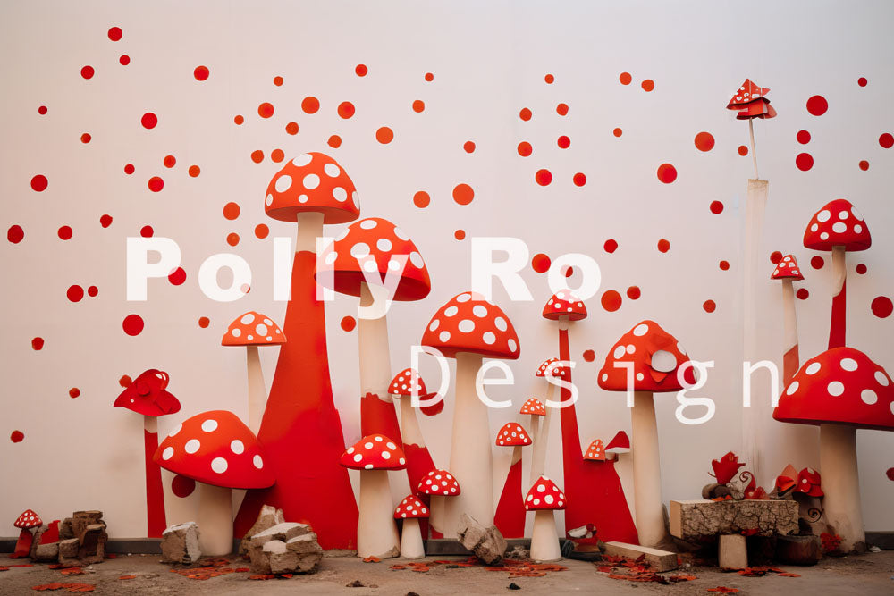 Avezano Red Mushroom Valentine&