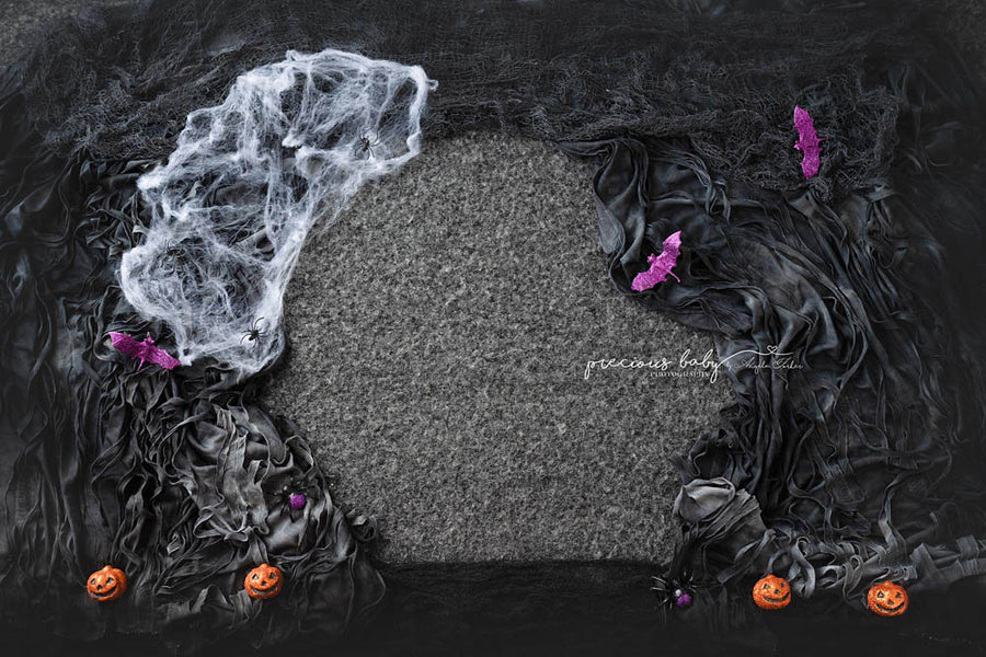 Avezano Black Halloween Photography Backdrop Designed By Angela Forker