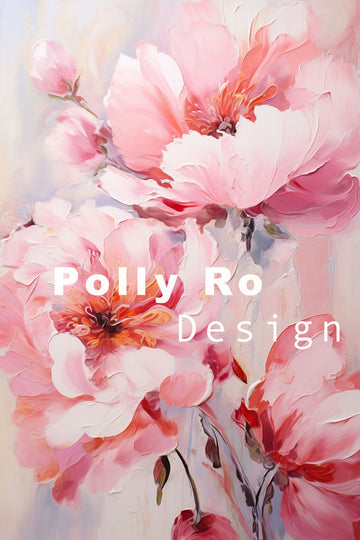 Avezano Spring Flowers Photography Backdrop Designed By Polly Ro Design