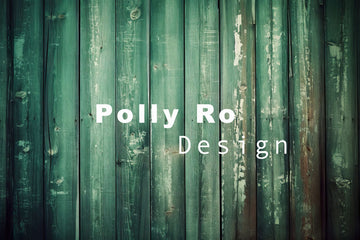 Avezano Retro Green Floor Photography Backdrop Designed By Polly Ro Design