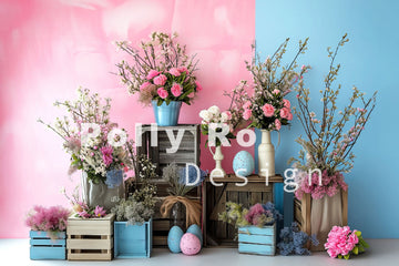 Avezano Spring Art Flowers Photography Backdrop Designed By Polly Ro Design