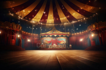 Avezano Retro Circus Backdrop Designed By Danyelle Pinnington