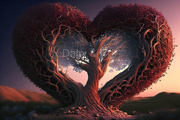 Avezano Heart Shaped Tree Backdrop Designed By Danyelle Pinnington