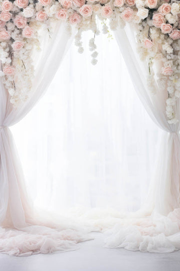 Avezano Flower Wedding Photography Backdrop Designed By Danyelle Pinnington