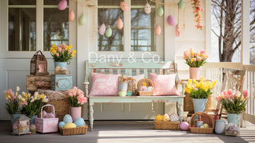 Avezano Spring Easter Decoration Backdrop Designed By Danyelle Pinnington