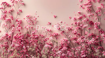 Avezano Pink Flowers Backdrop Designed By Danyelle Pinnington