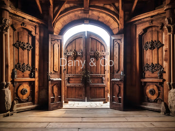 Avezano Wooden Door Carving Backdrop Designed By Danyelle Pinnington