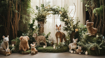 Avezano Forest Animal Theme Backdrop Designed By Danyelle Pinnington