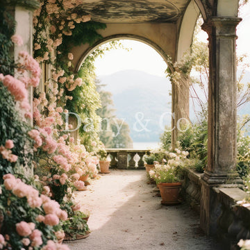 Avezano Flower Corridor Arch Backdrop Designed By Danyelle Pinnington