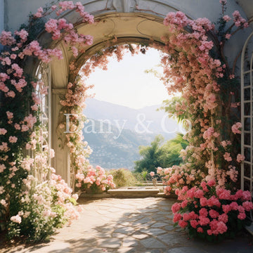 Avezano Spring Flower Arch Backdrop Designed By Danyelle Pinnington