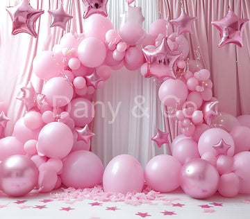 Avezano Pink Balloons Arch Backdrop Designed By Danyelle Pinnington