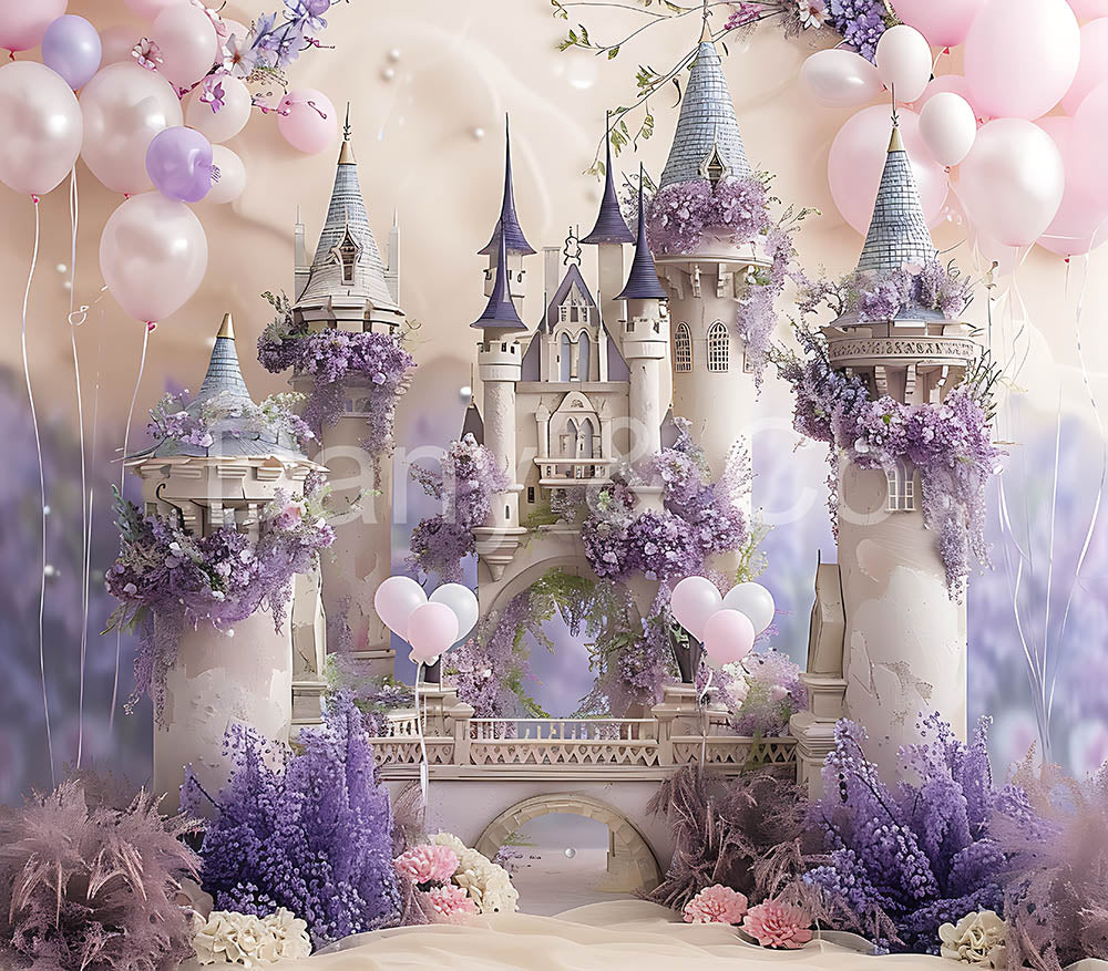 Avezano Violet Palace Balloon Party Backdrop Designed By Danyelle Pinnington