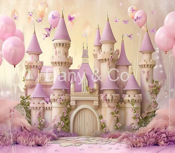 Avezano Purple Castle Rose Backdrop Designed By Danyelle Pinnington