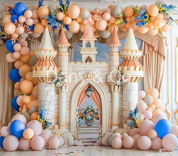 Avezano Princess Castle Theme Backdrop Designed By Danyelle Pinnington