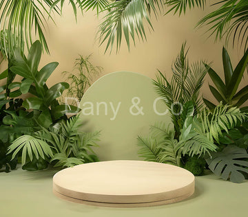 Avezano Green Jungle Digital Backdrop Designed By Elegant Dreams