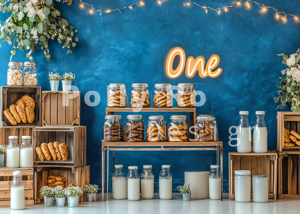 Avezano Cookies 1st Birthday Party Photography Backdrop Designed By Po