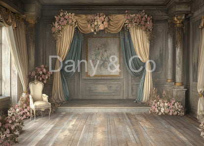 Avezano Retro House Bohemian Backdrop Designed By Danyelle Pinnington