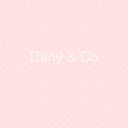 Avezano Pink and Stars Birthday Backdrop Designed By Danyelle Pinnington