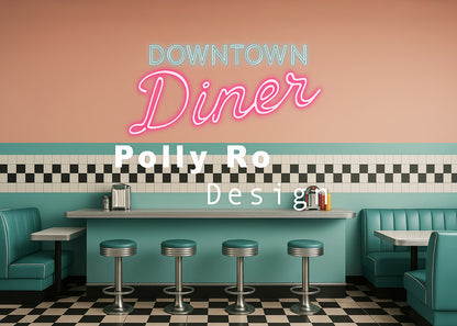 Avezano Restaurant Theme Backdrop Designed By Polly Ro Design