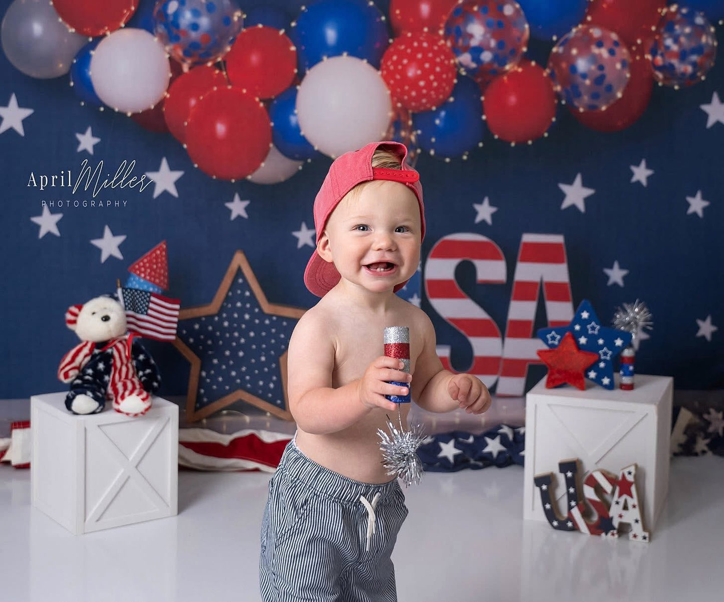 Avezano Independence Day Celebration Party Backdrop Designed By Polly Ro Design