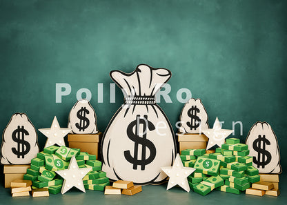 Avezano Wealth Themed Decoration Photography Backdrop Designed By Polly Ro Design
