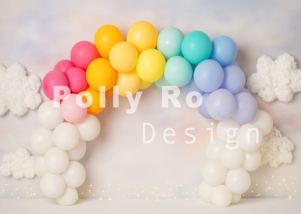 Toile de fond pour photographie de pailles et d'œufs de Pâques d'Avezano conçue par Polly Ro Design