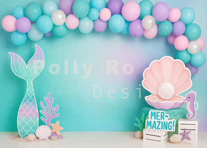 Avezano Dreamy Underwater World Photography Backdrop Designed By Polly Ro Design
